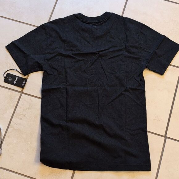 NWT Allbirds Allgood Organic Cotton Tee Natural Black Size M - Picture 3 of 9
